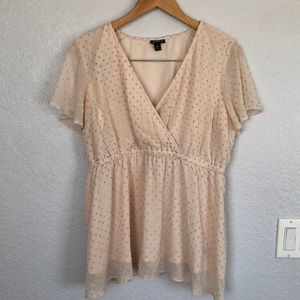 Light pink blouse